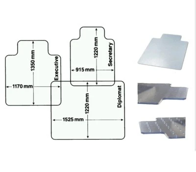 Medium Chair Mat 1170 X 1350mm 3 Medium Chair Mat 1170 X 1350mm