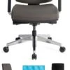 Tempra Gel 3D High Back Lumbar Pump + Seat Slide With Arms -Ergonomicoffice Outlet Store CSTEMHA