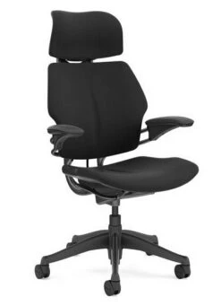Freedom Headrest Black Fabric