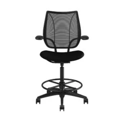 Liberty Mesh Back Drafting Chair With Arms 7 Liberty Mesh Back Drafting Chair With Arms -Ergonomicoffice Outlet Store HSLIBD 1