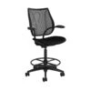 Liberty Mesh Back Drafting Chair With Arms 1 Liberty Mesh Back Drafting Chair With Arms -Ergonomicoffice Outlet Store HSLIBD