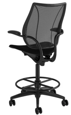 Liberty Mesh Back Drafting Chair With Arms 8 Liberty Mesh Back Drafting Chair With Arms -Ergonomicoffice Outlet Store HSLIBD 2