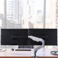 Humanscale M8.1 Dual Monitor Arm 9 Humanscale M8.1 Dual Monitor Arm -Ergonomicoffice Outlet Store MONM8.1D 2