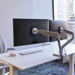 Humanscale M8.1 Dual Monitor Arm 11 Humanscale M8.1 Dual Monitor Arm -Ergonomicoffice Outlet Store MONM8.1D 4