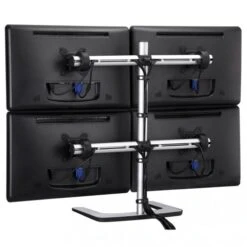 Freestanding Quad Display Mounting 13 Freestanding Quad Display Mounting -Ergonomicoffice Outlet Store MONVFS Q 4