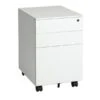 3 Drawer Metal Mobile Pedestal Unit