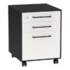 3 Drawer Premium Metal Mobile Pedestal Unit -Ergonomicoffice Outlet Store MPEDP