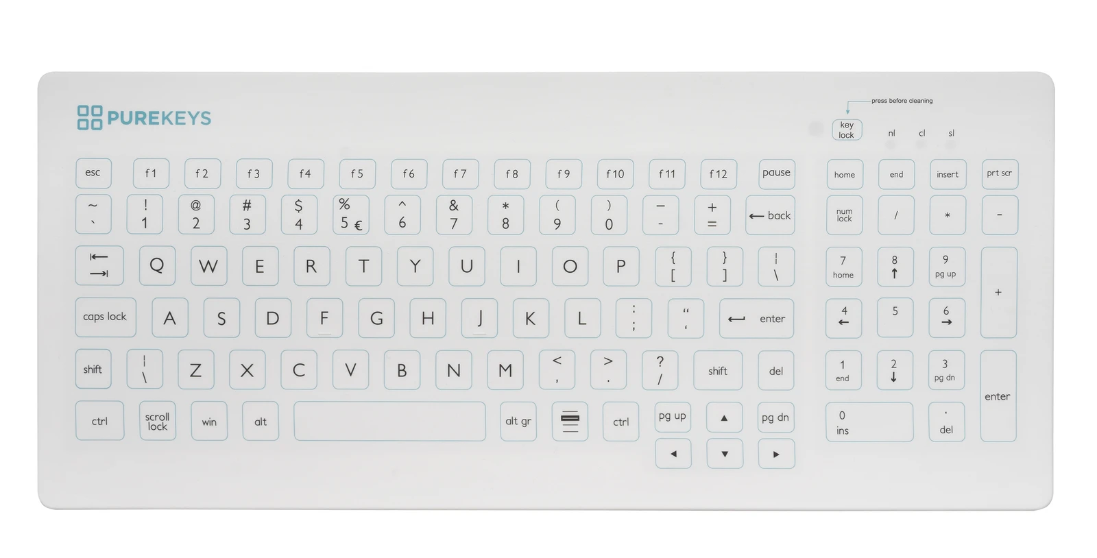 Purekeys 400 Compact Keyboard 4 Purekeys 400 Compact Keyboard - Image 2