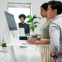 QuickStand Eco Single Monitor 12 QuickStand Eco Single Monitor -Ergonomicoffice Outlet Store QSECOS 3