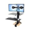 ERGOTRON WORKFIT-S DUAL WITH WORKSURFACE -Ergonomicoffice Outlet Store WFITSD