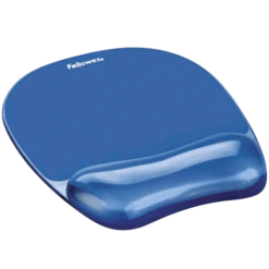Fellowes Mouse Pad And Wrist Rest - Gel Crystal